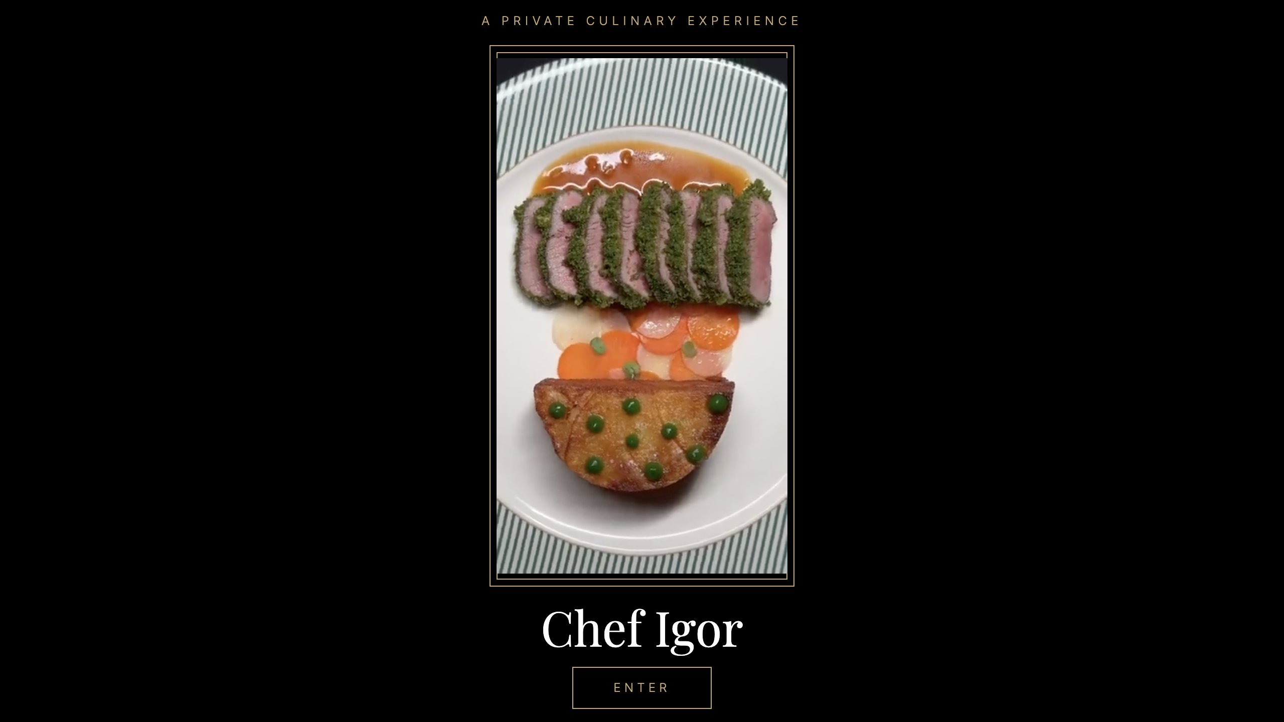 Personal chef and catering service in the Coachella Valley. Bilingual EN/ES site with seasonal menu, online inquiry, and Google Business Profile schema integration. Currently running a summer promotion campaign.